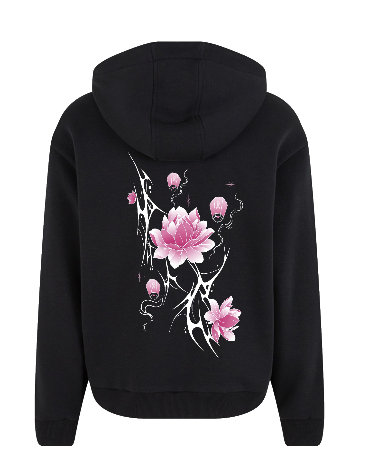 hoodie zip noir dos v2